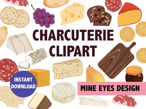 Elevate Your Visuals: The Versatility of Charcuterie Clipart